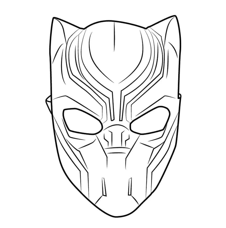 Black Panther Maske