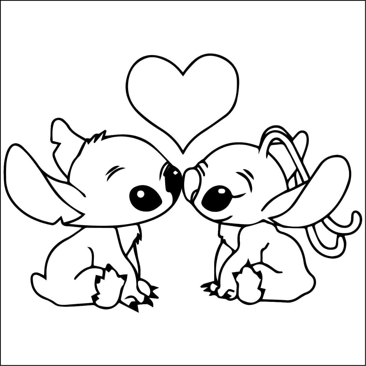 Druckbarer Stich und Angel