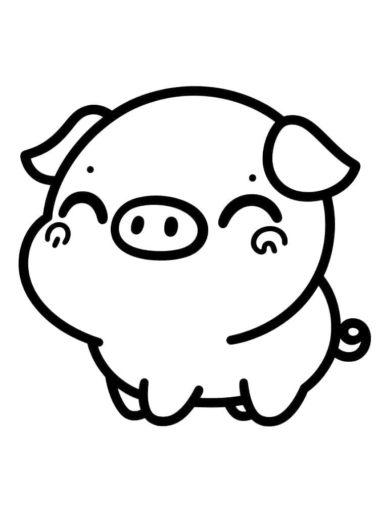 Ein Kawaii Schwein