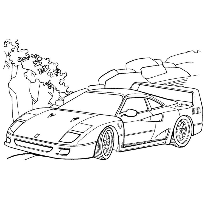 Ferrari F-40 Rennauto