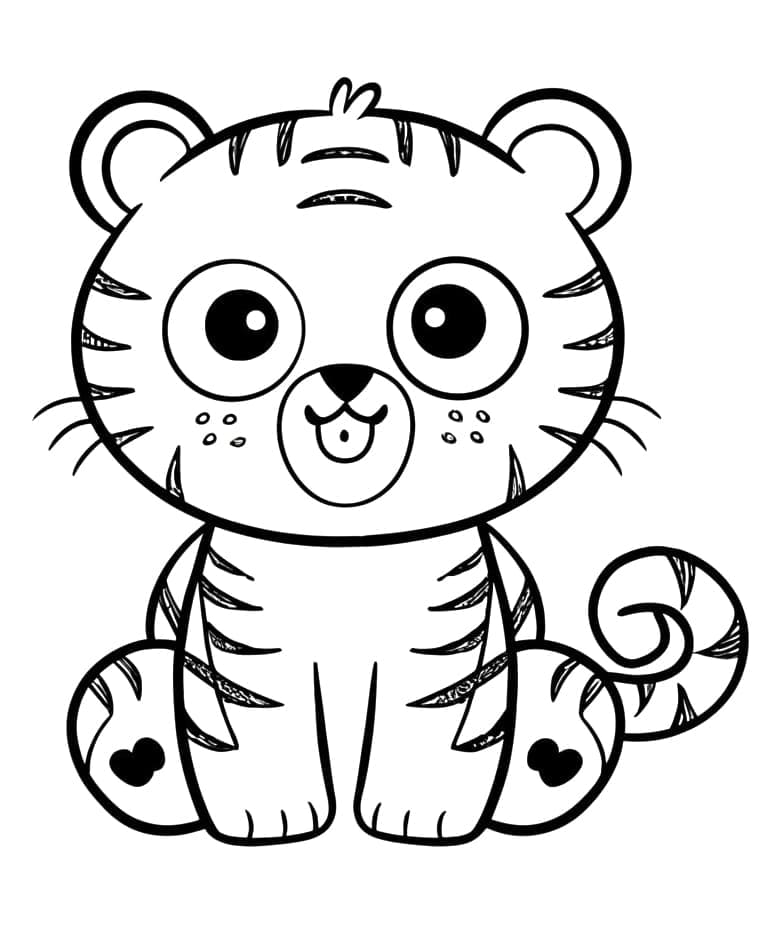 Kawaii Tiger