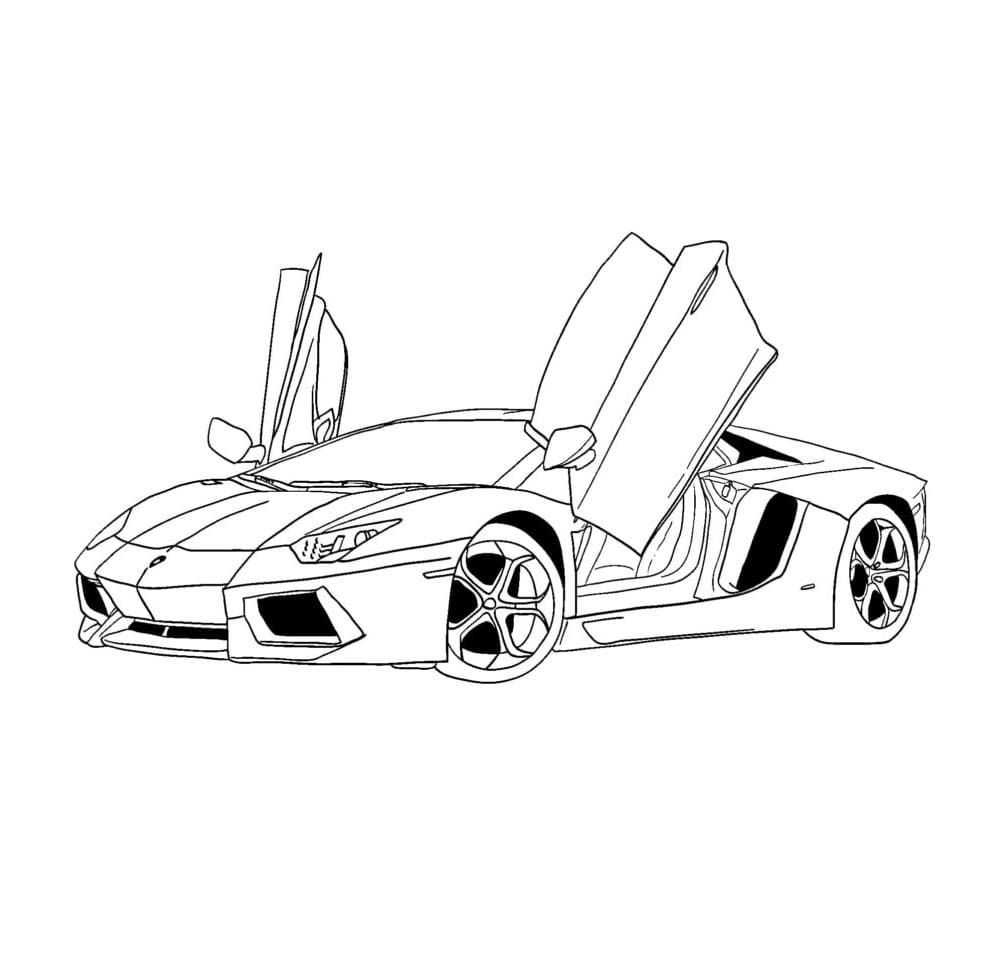 Lamborghini Aventador Rennauto