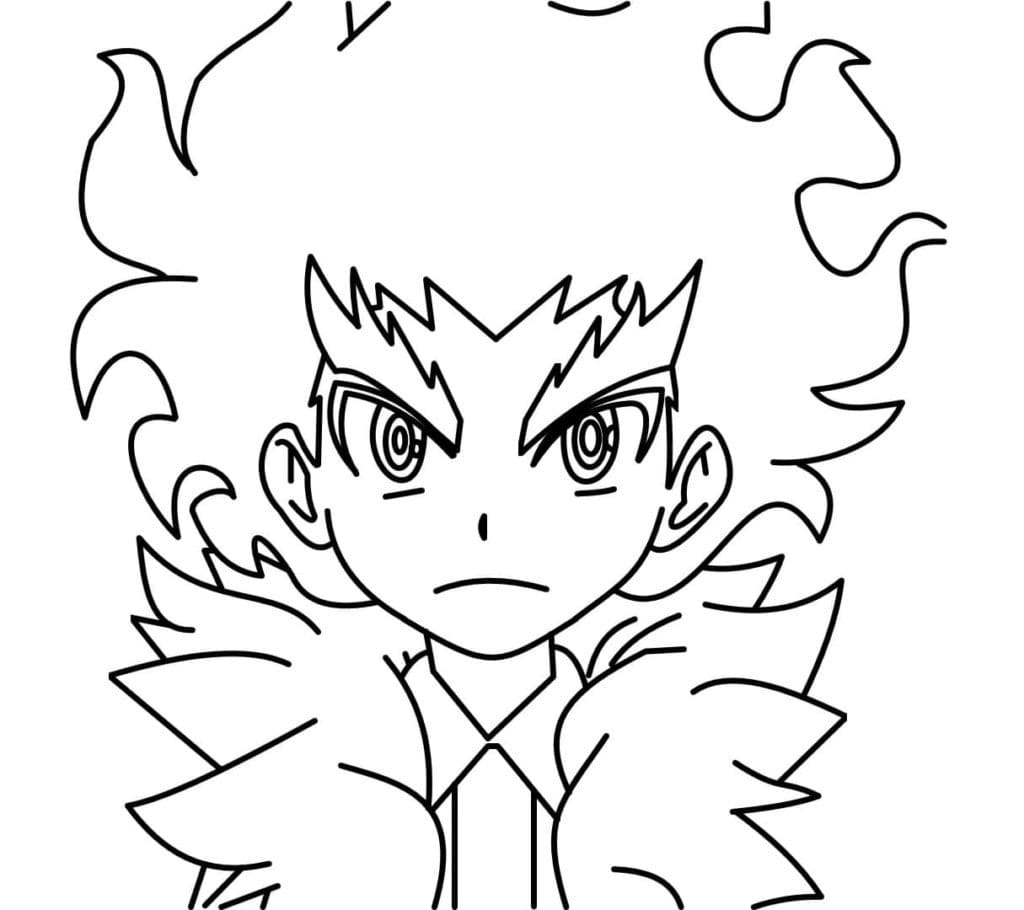 Lui Shirosagi von Beyblade