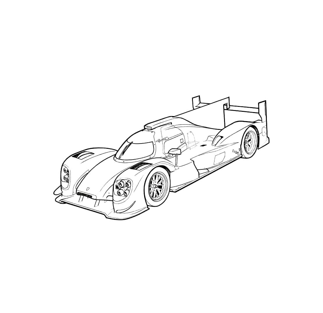 Porsche 919 Rennauto