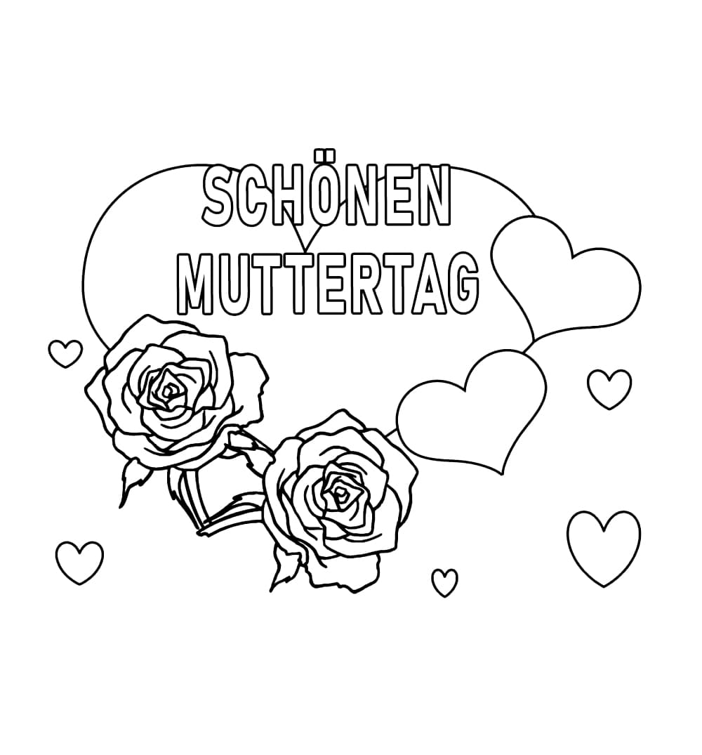 Rose Alles Gute zum Muttertag