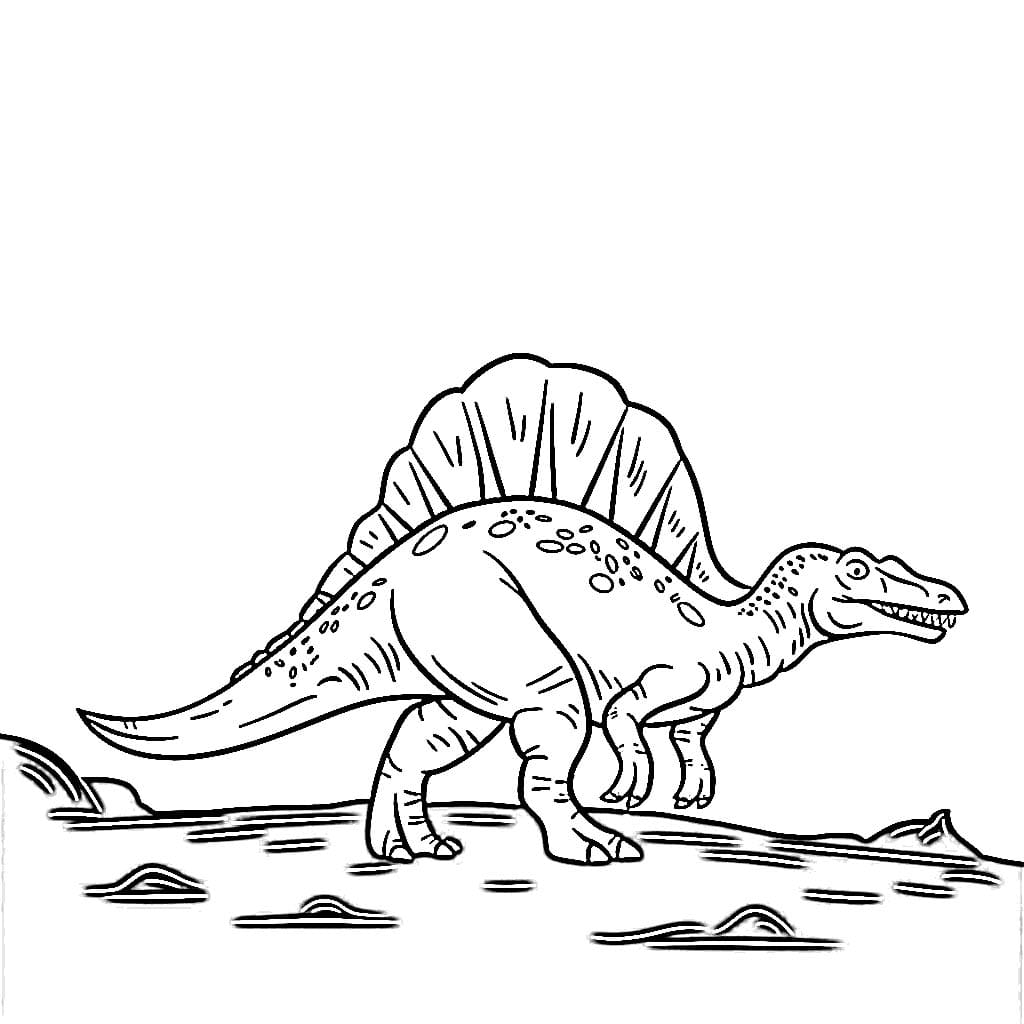 Spinosaurus Jagd