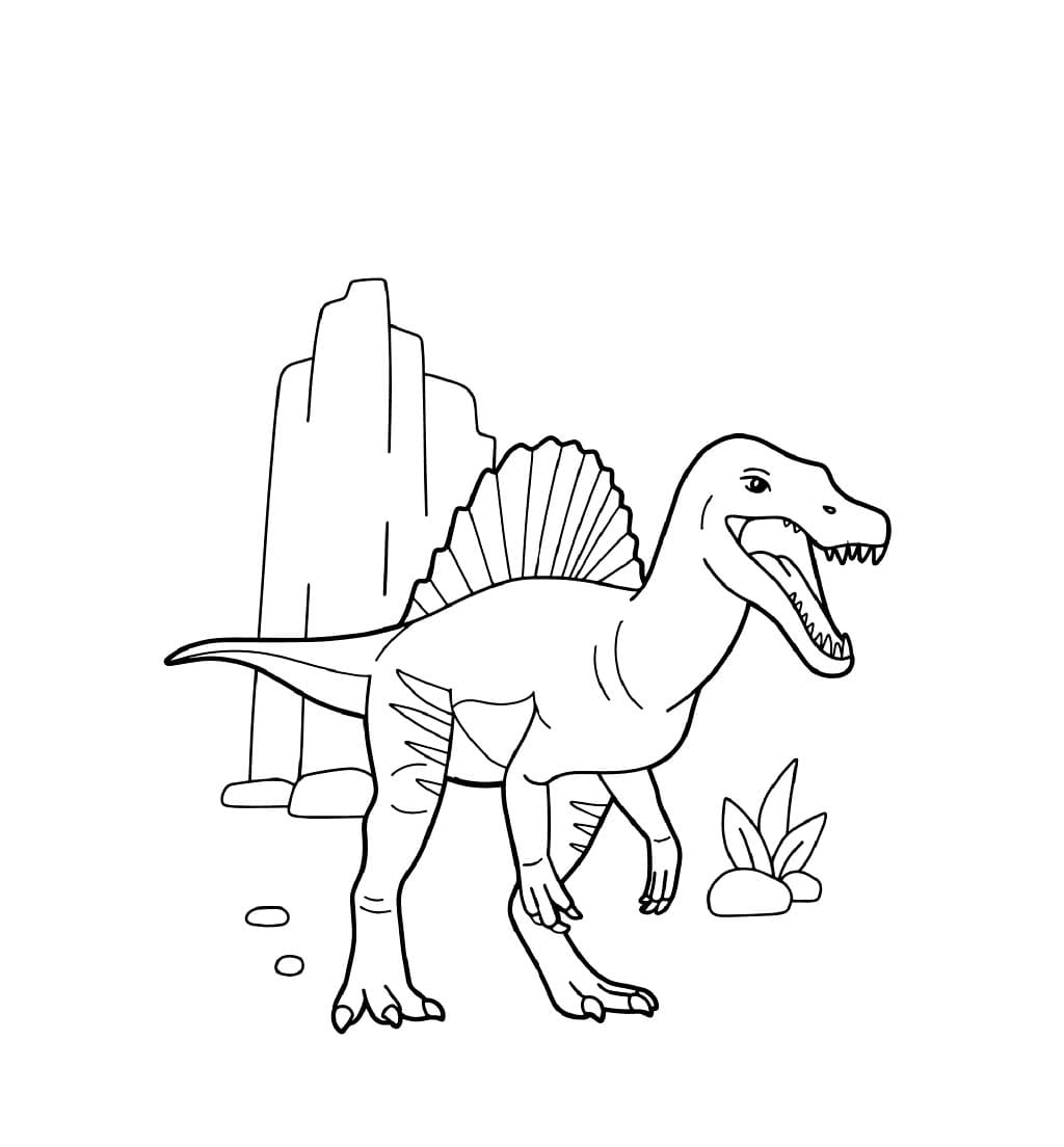 Spinosaurus schreit