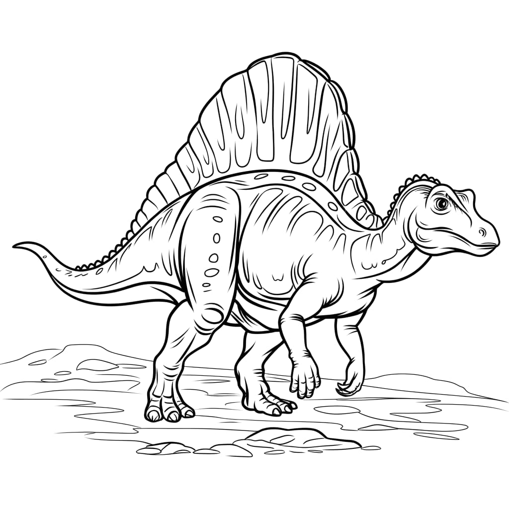 Spinosaurus zum Ausdrucken