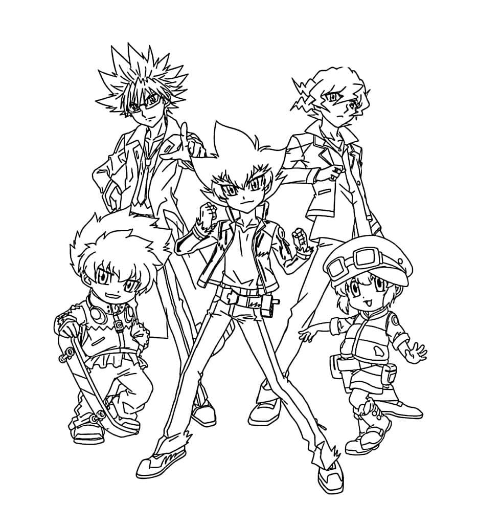 Super team von Beyblade