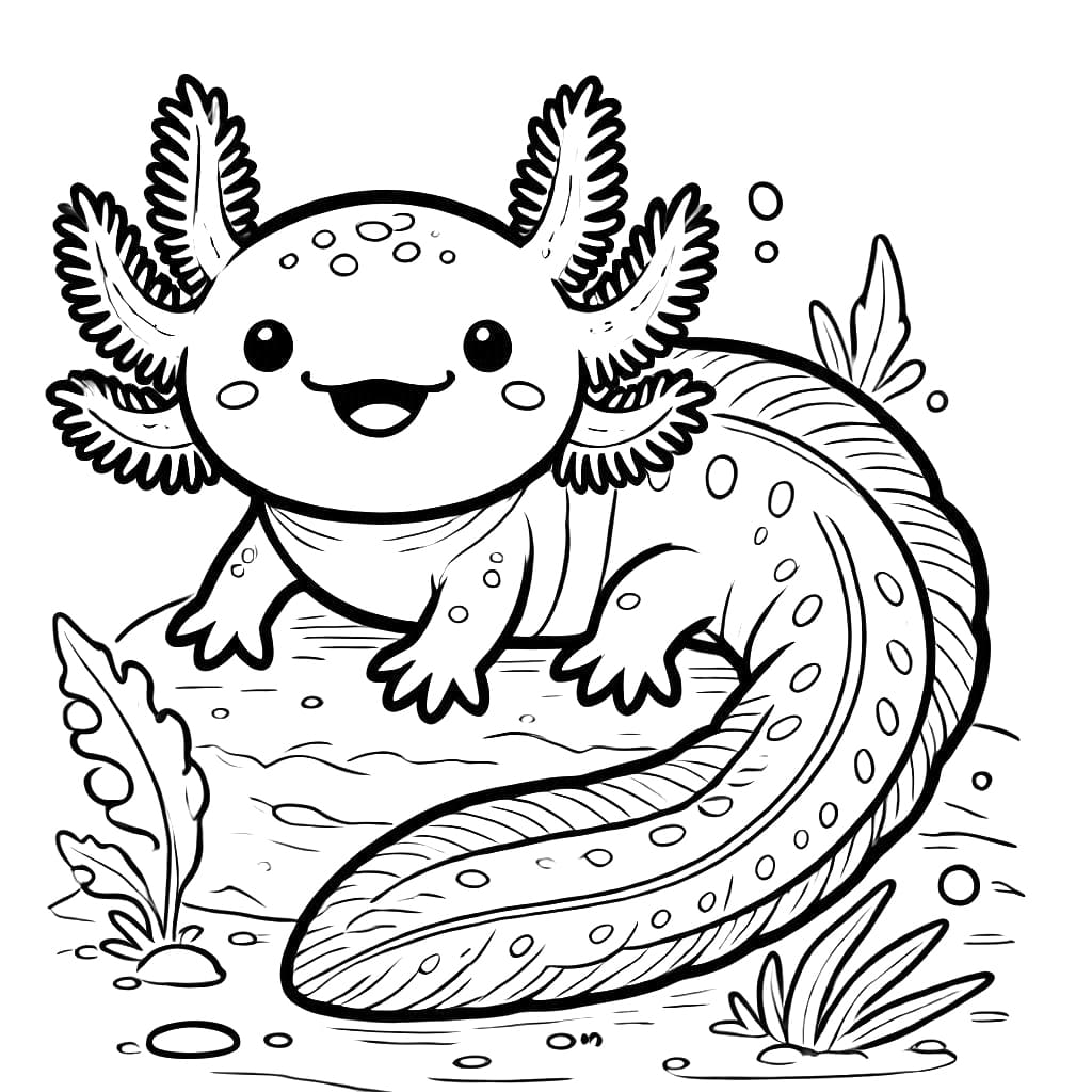 Axolotl lustig