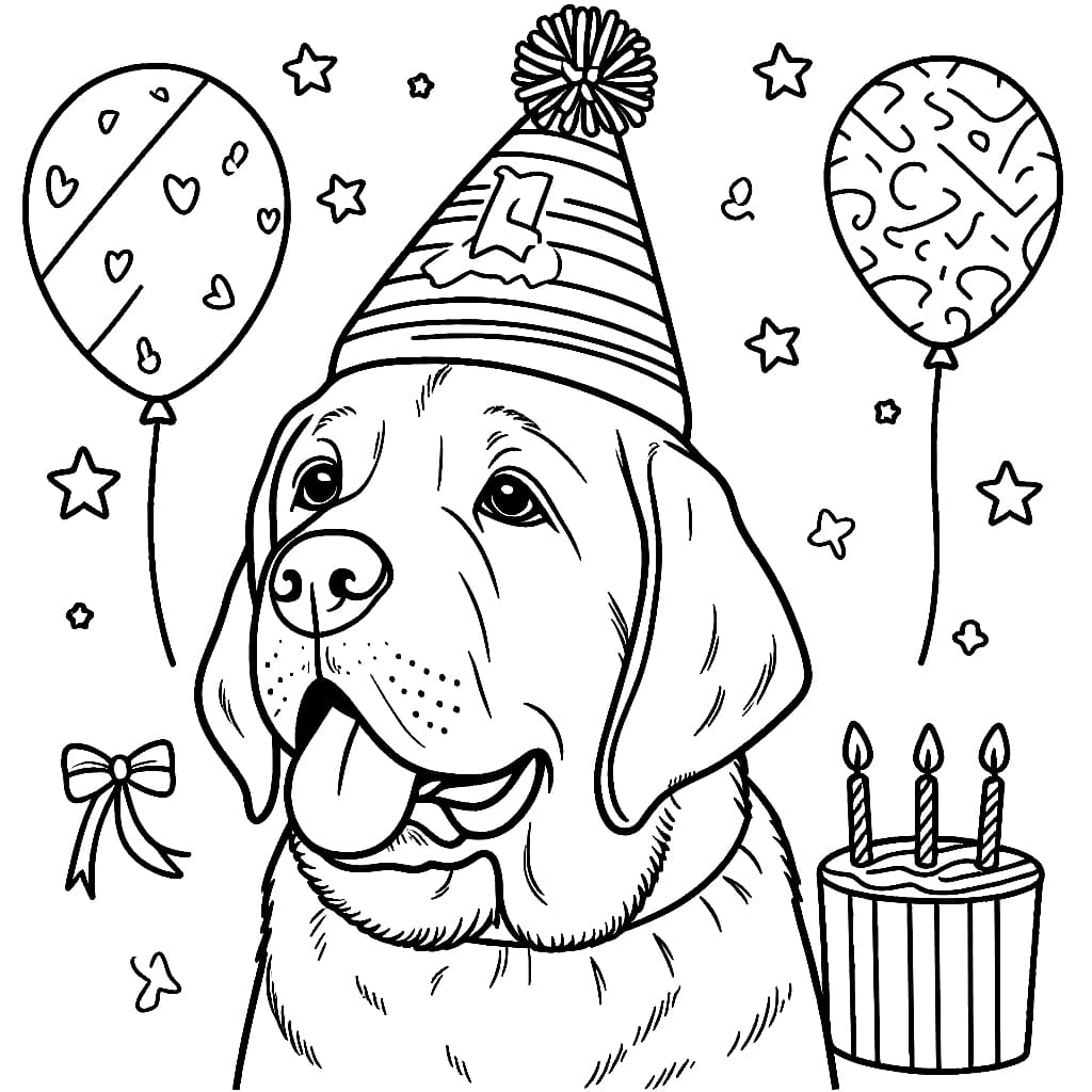 Geburtstag Labrador