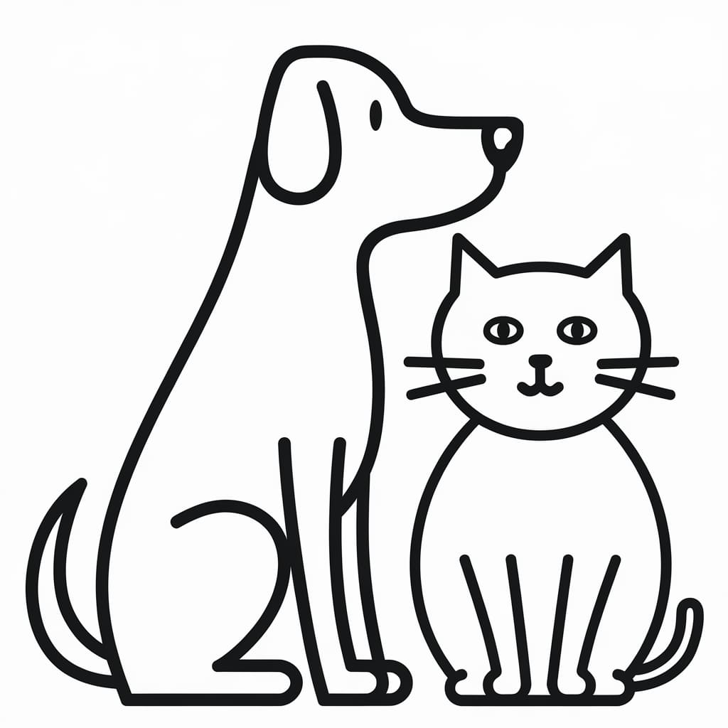 Hund und Katze