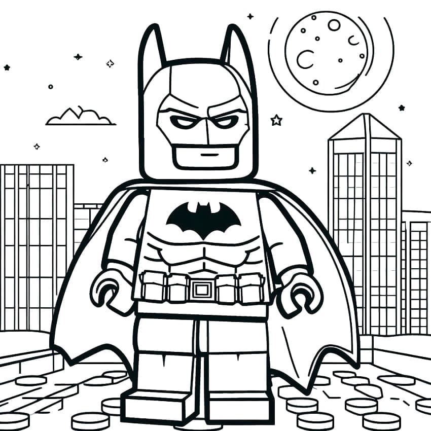 Lego Batman in der Nacht