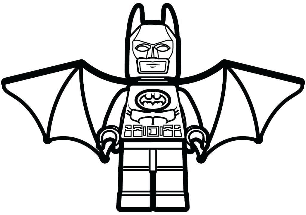 Ausmalbilder Lego Batman