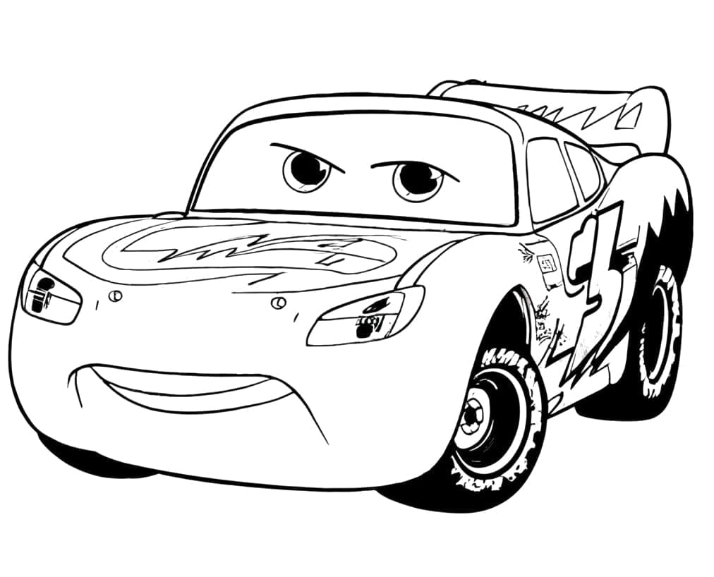 Lightning McQueen drucken