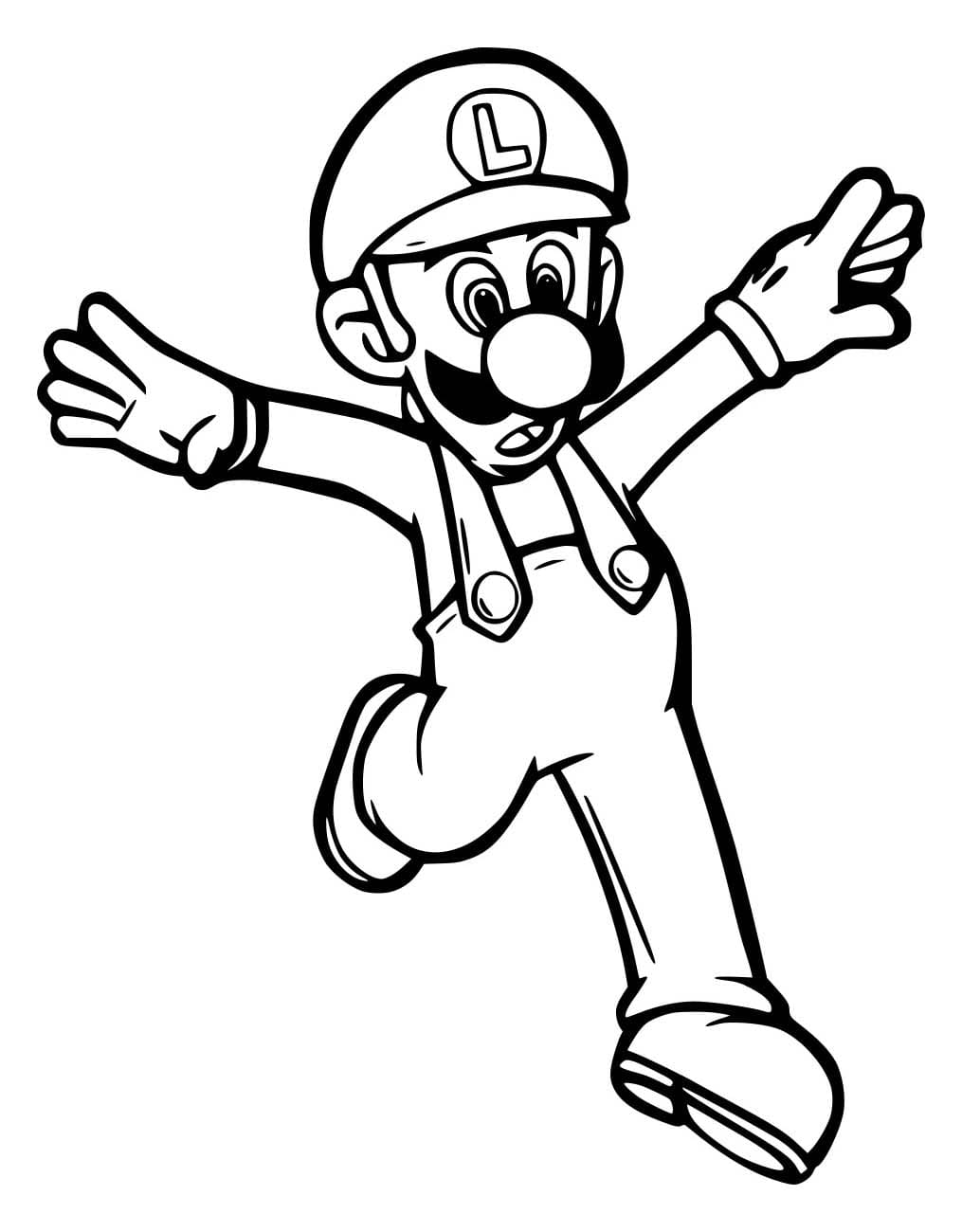 Luigi springt