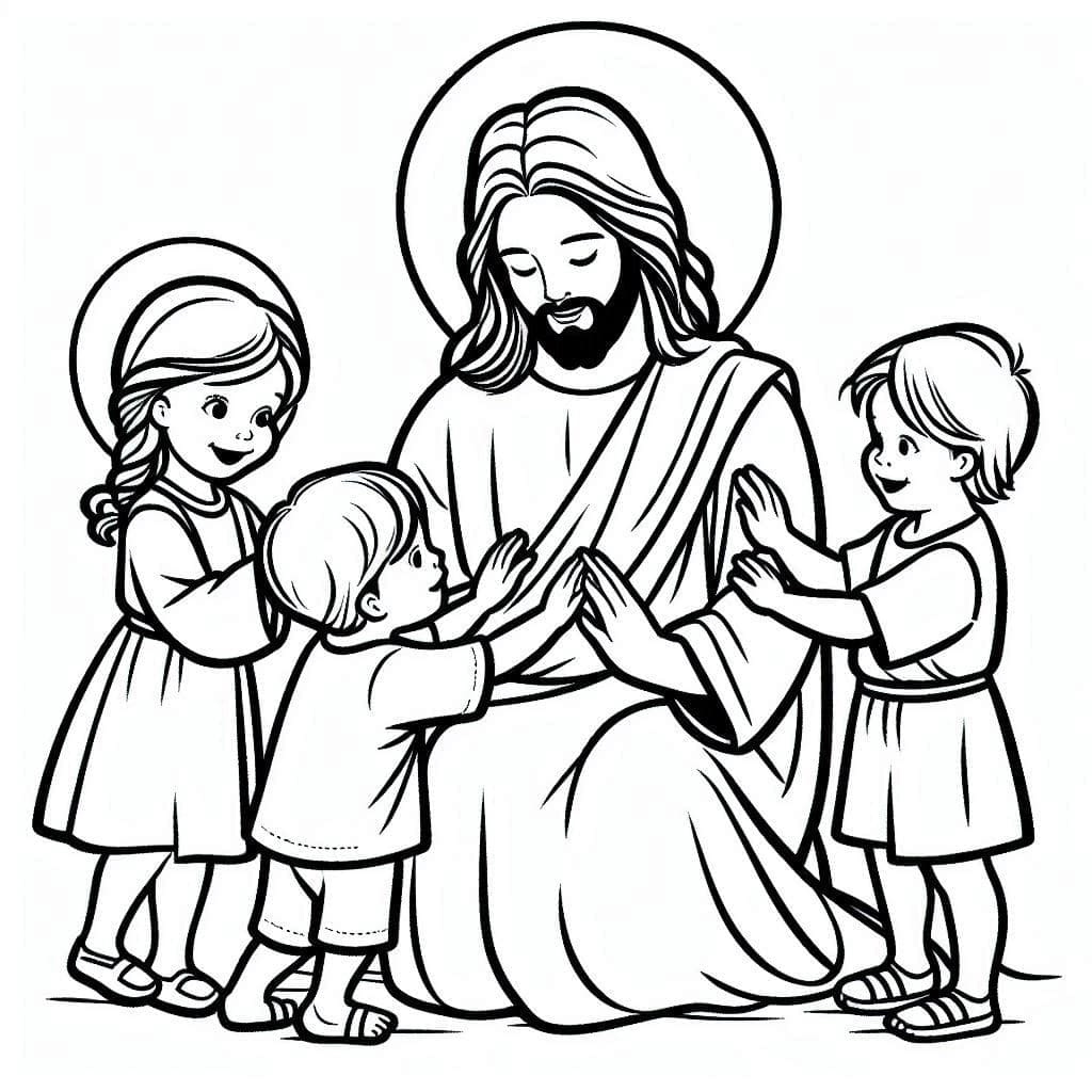 Jesus mit den Kindern