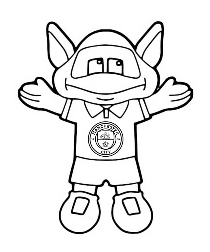 Maskottchen von Manchester City