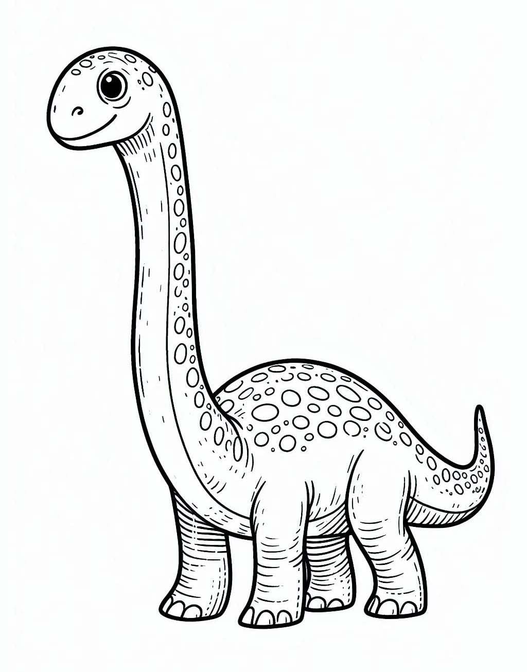 Drucken Brachiosaurus