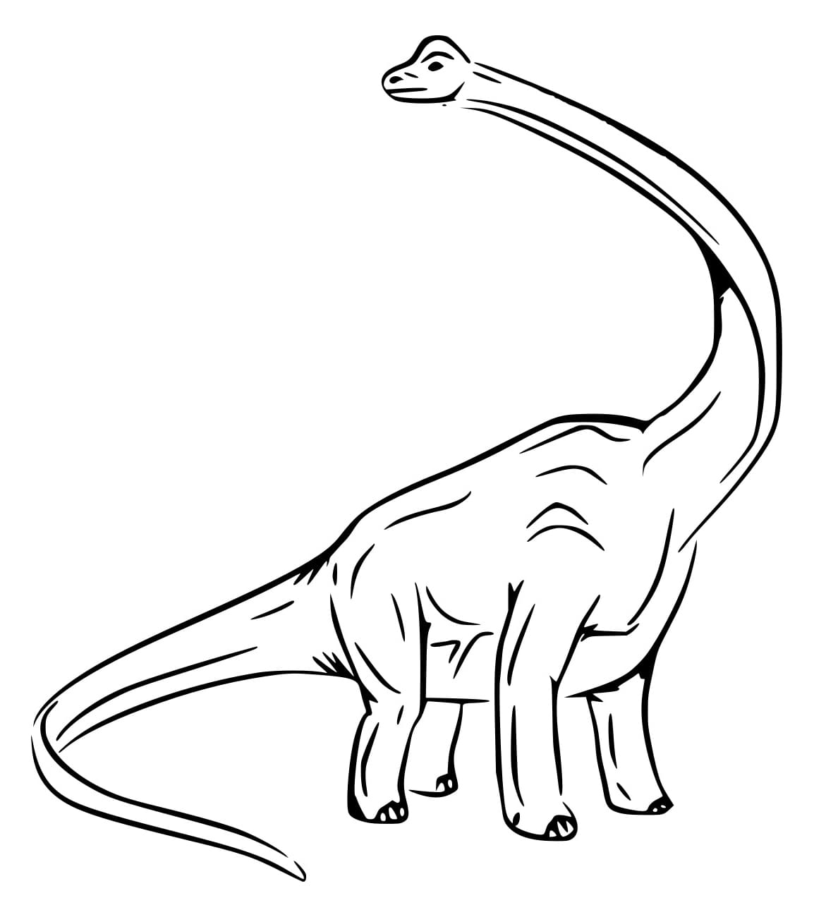 Großer Brachiosaurus