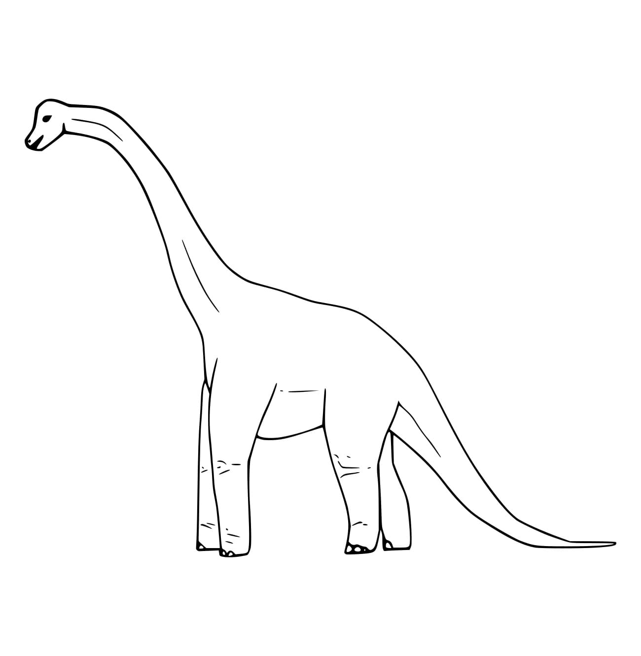 Grundlegender Brachiosaurus