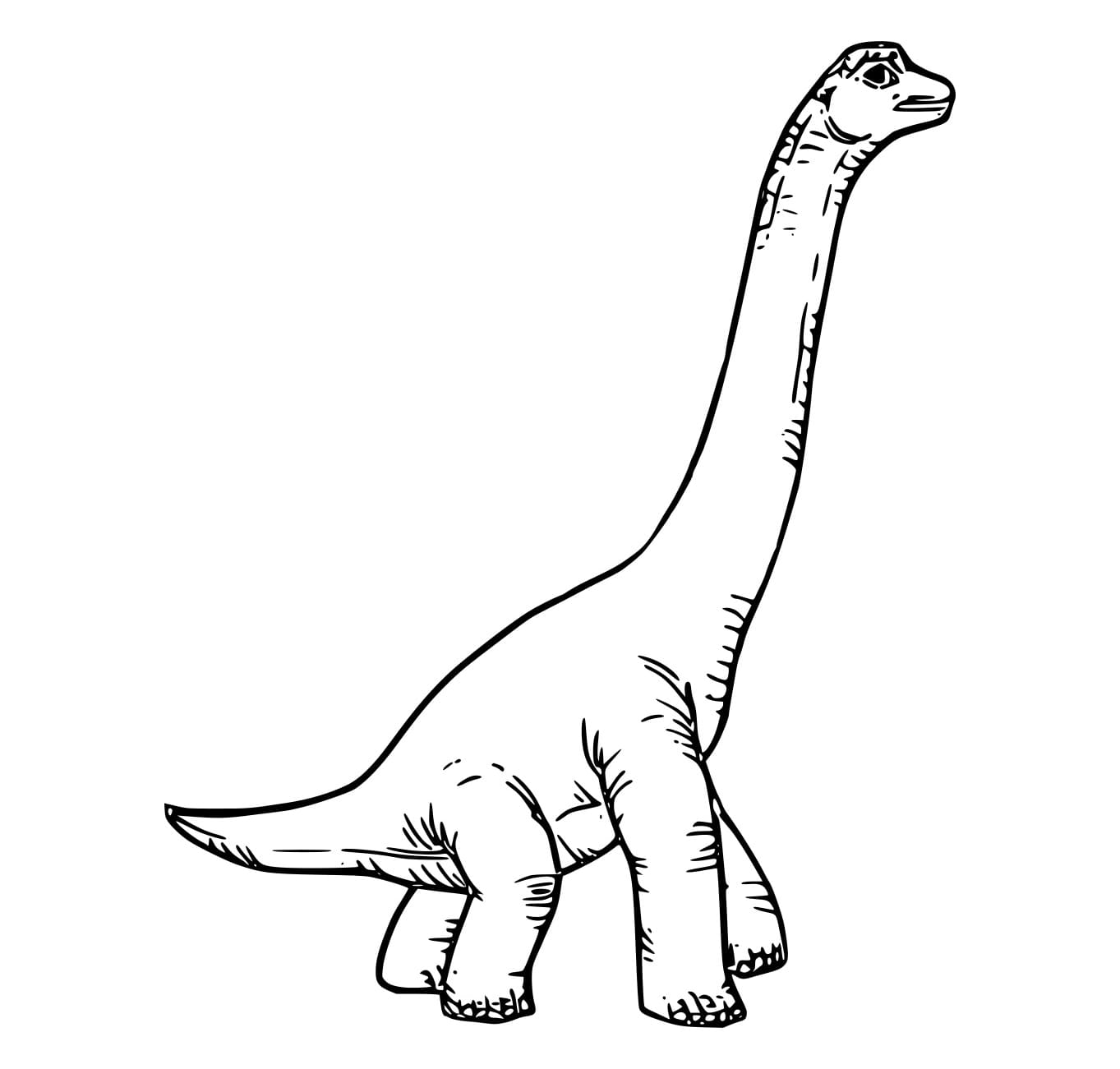 Süßer Brachiosaurus