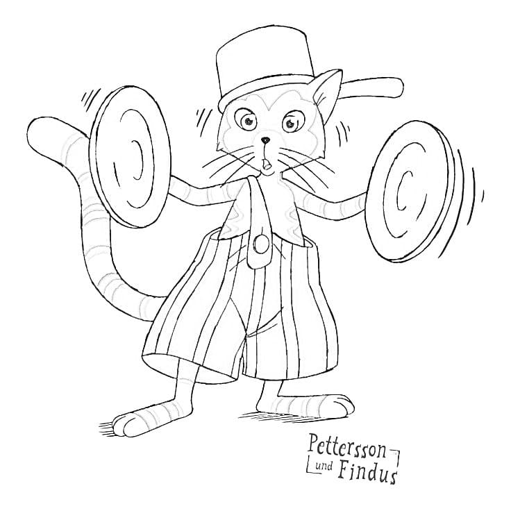 Ausdrucken Pettersson und Findus