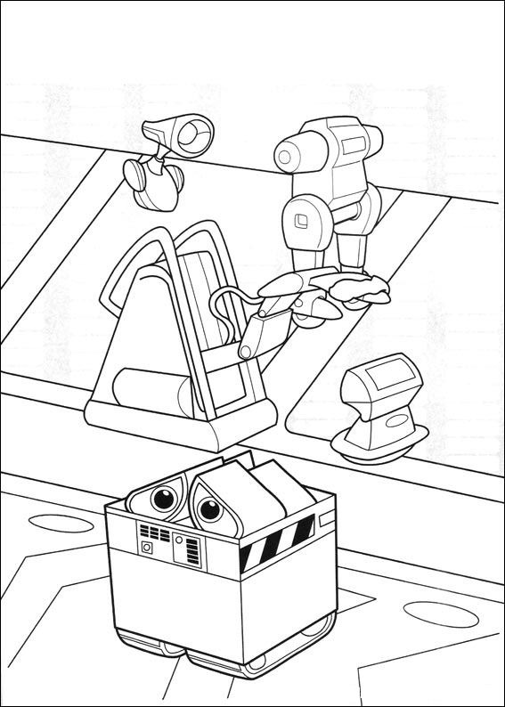 Bild Wall-E Druck