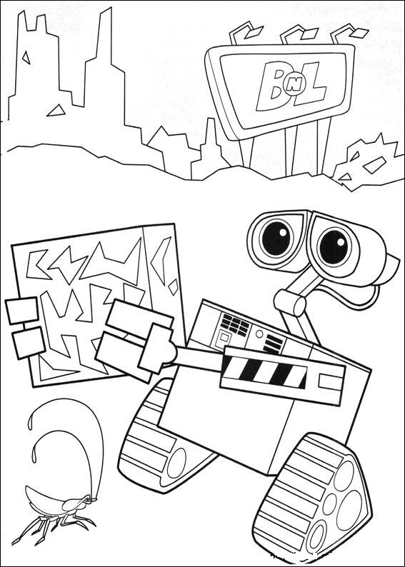 Bild Wall-E druckbar