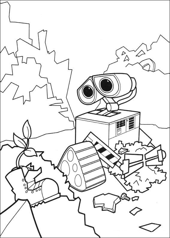 Bild Wall-E kostenlos druckbar
