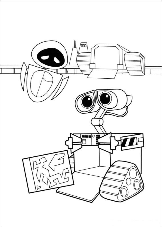 Bild Wall-E zum Ausdrucken