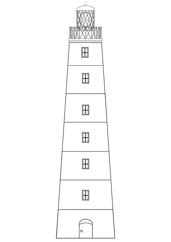 Ein einfacher Leuchtturm