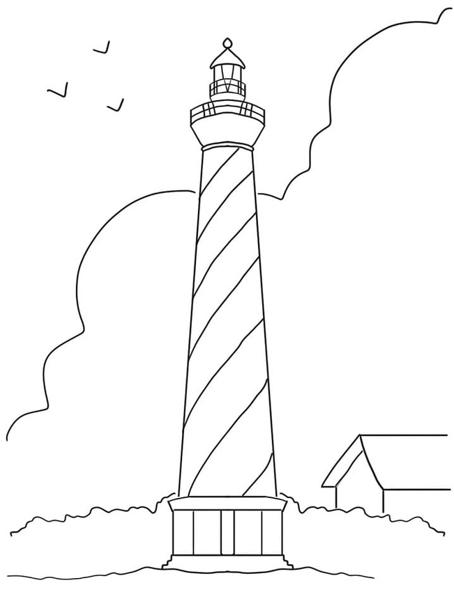 Erstaunlicher Leuchtturm