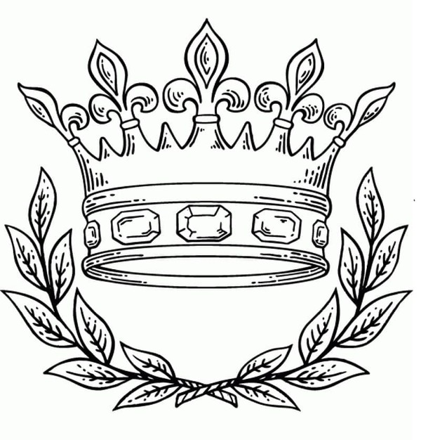 Königliche Königin Krone