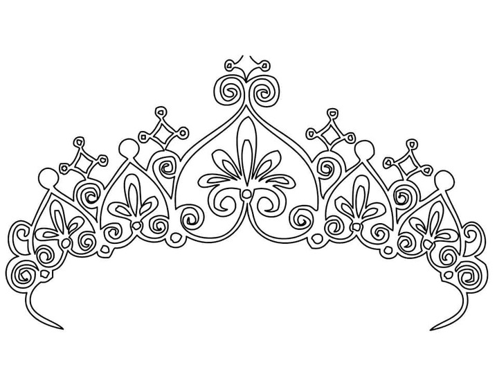 Märchenhafte Prinzessinnen Krone