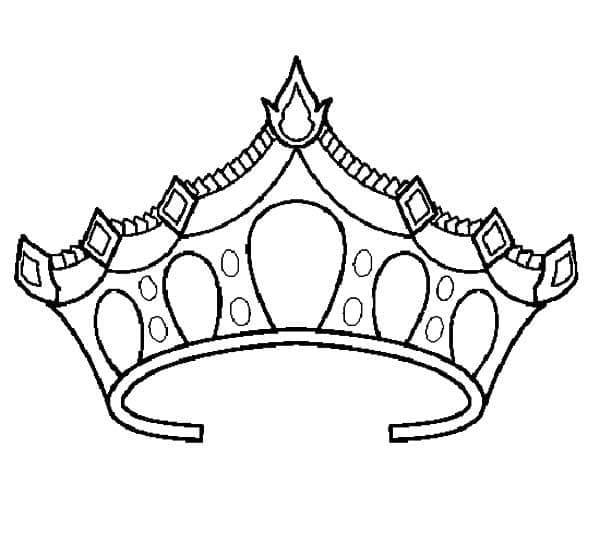 Schöne Prinzessinnen krone