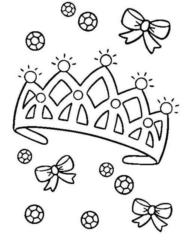 Süße Prinzessin Krone