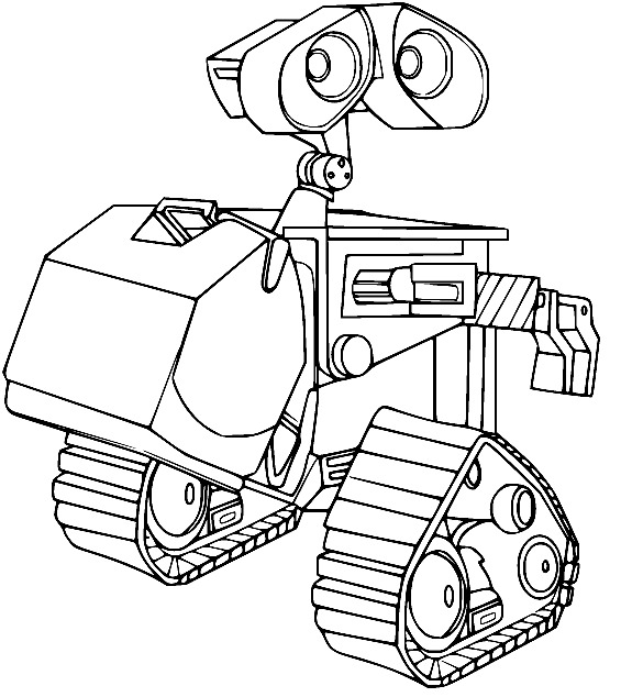 Wall-E einfach zeichnen