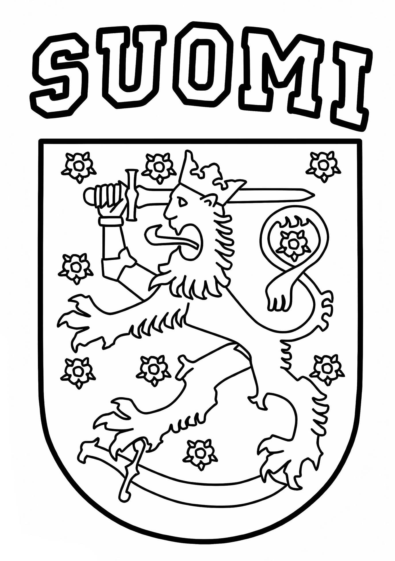 Wappen zeichnen Finland
