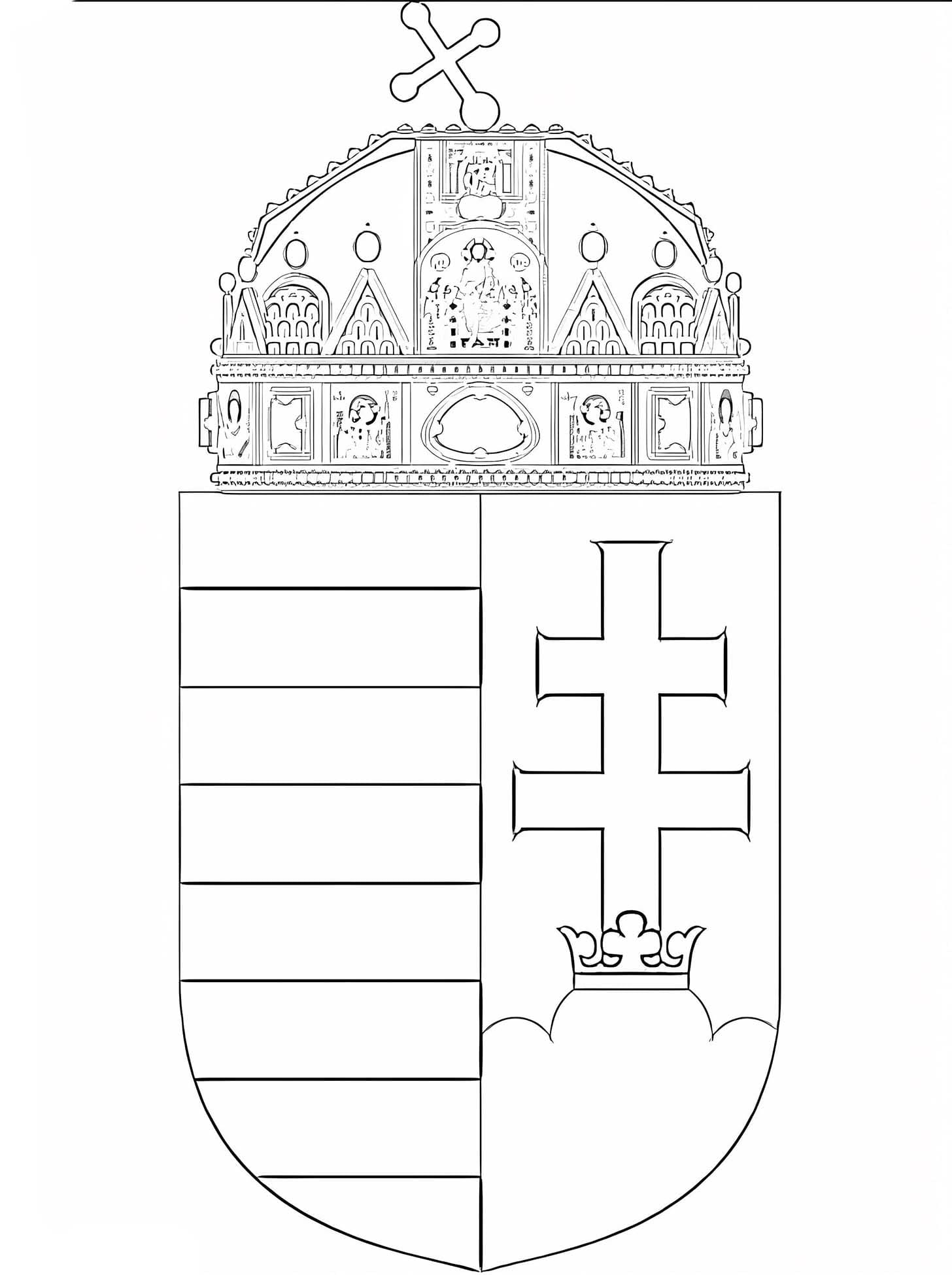 Wappen zeichnen Hungary