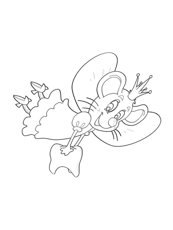 Zahnfee Maus