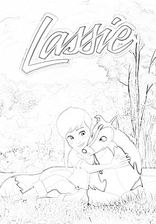 Zeichne Lassie 11