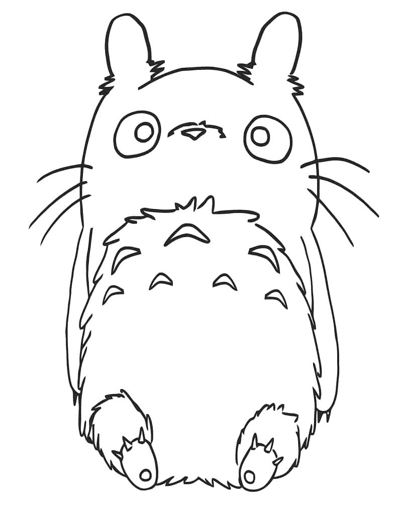 Zeichne Totoro 3