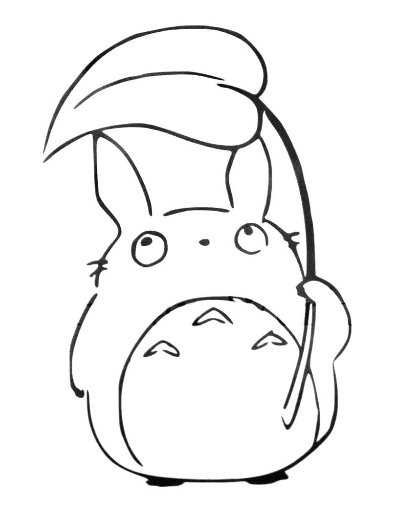 Zeichne Totoro 6