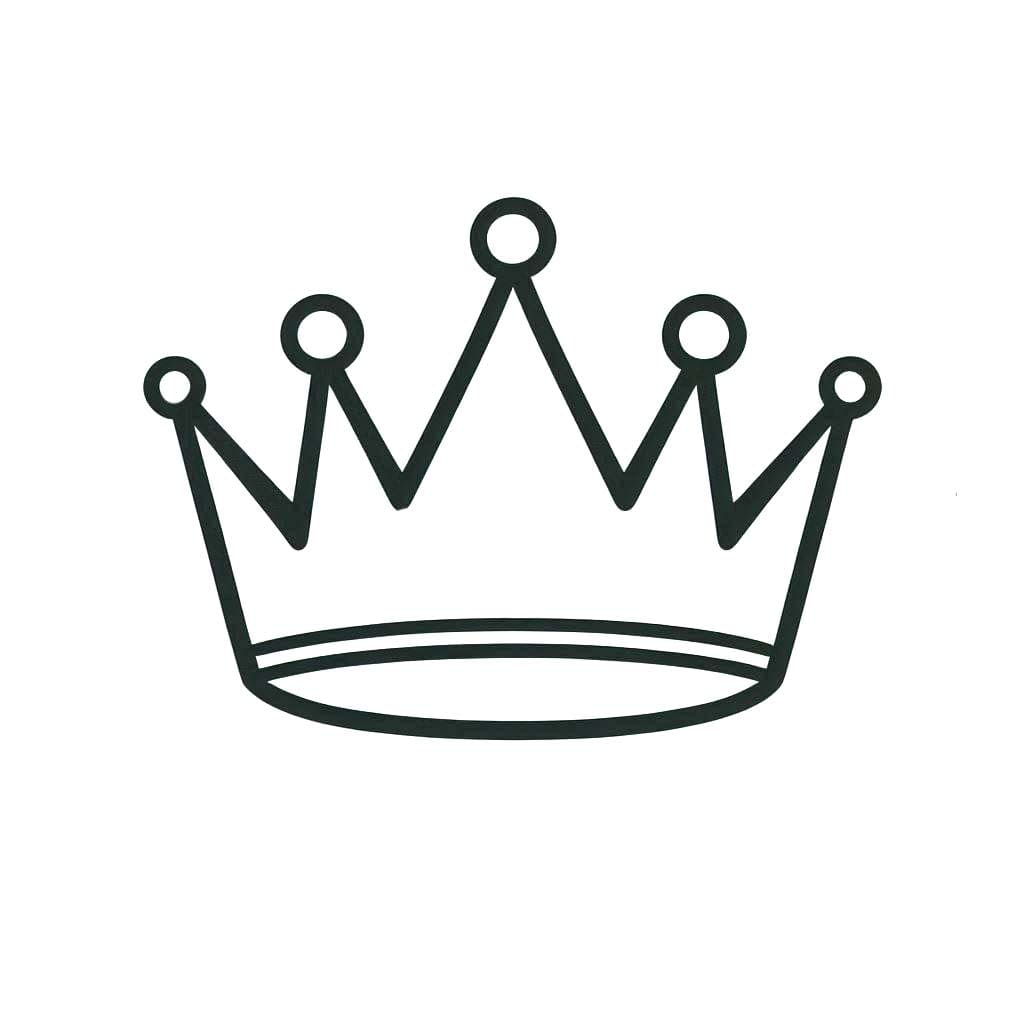 Zeichne eine Krone 1