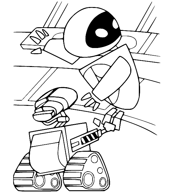Zeichnen Sie Wall-E 1