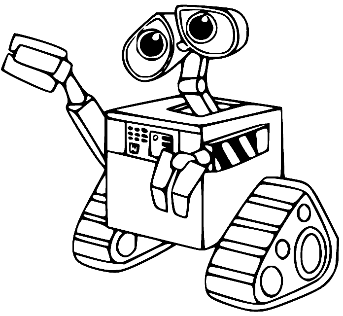 Zeichnen Sie Wall-E 4