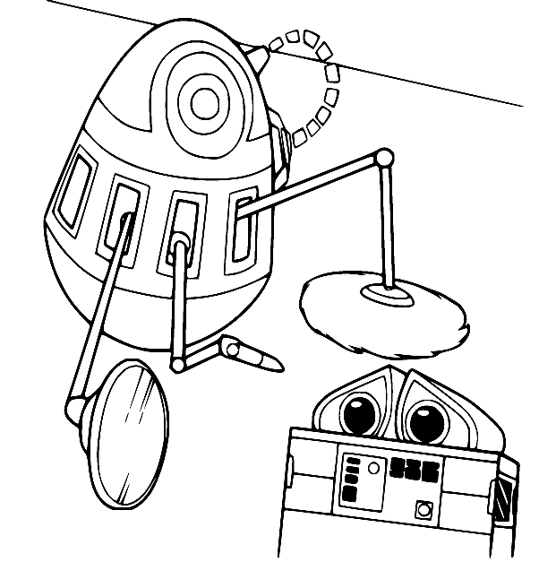 Zeichnen Sie Wall-E 7