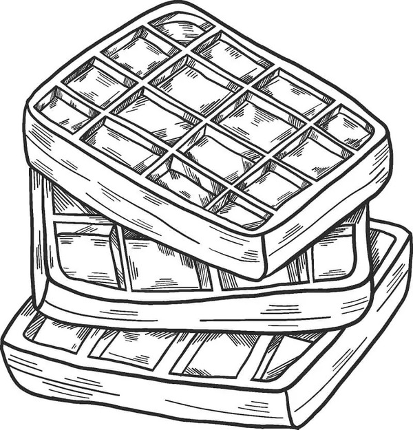 Zum Ausdrucken Waffeln