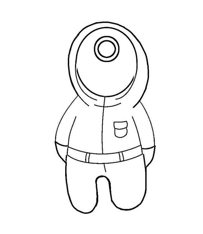 Bild Squid Game druckbar